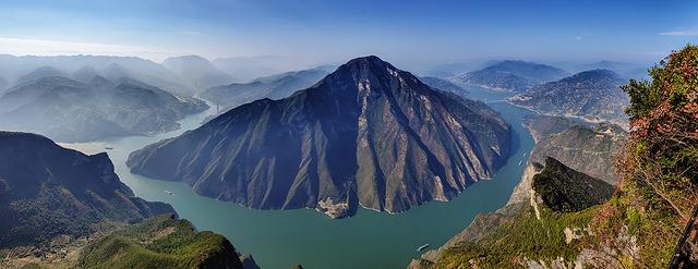 2024深秋四川行17 三峡之巅景区：登三峡之巅，揽夔门雄姿​