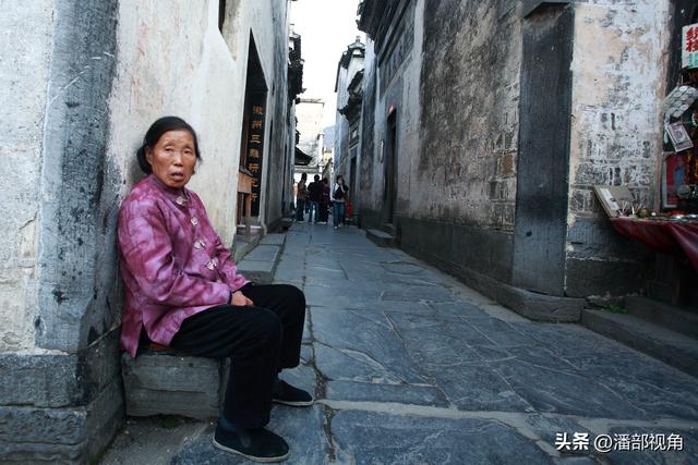 安徽西递老街，2009年11月的一组