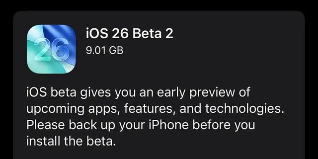 来了！苹果发布 iOS 26 公测版系统更新