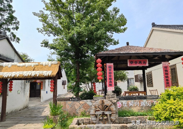 这个浙江省3A级景区村庄真不错，就在太湖边，拥有烟火慢生活！