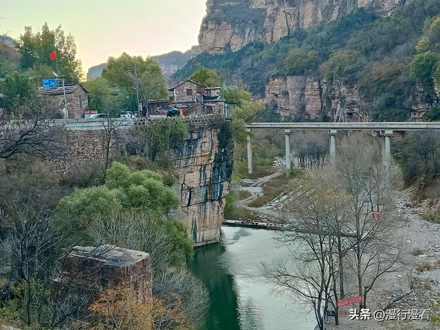 自驾南太行国画小镇石板岩第二天，体验石阱线驾驶乐趣