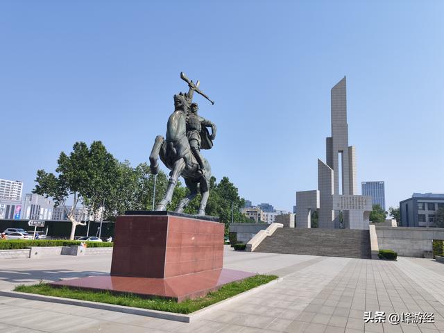 石家庄解放纪念碑，大石桥和正太铁路遗迹