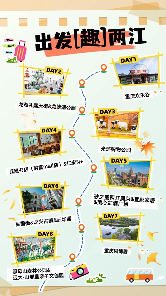 国庆耍事安排，都在重庆人家门口！还有消费券→