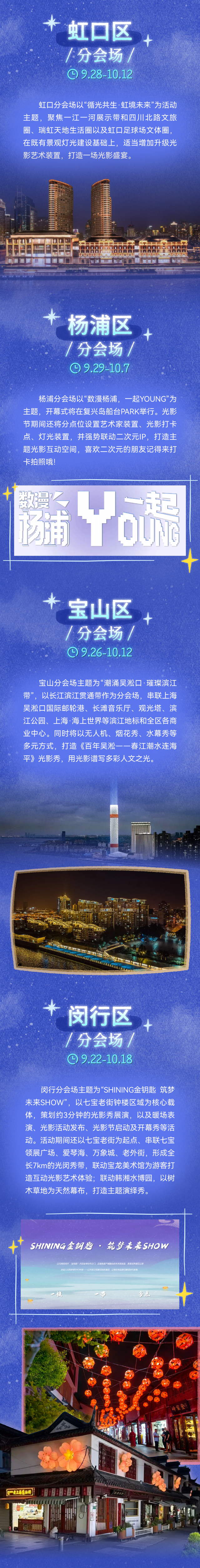 金秋购物旅游季｜灯光已就位！上海国际光影节打卡指南请收好！