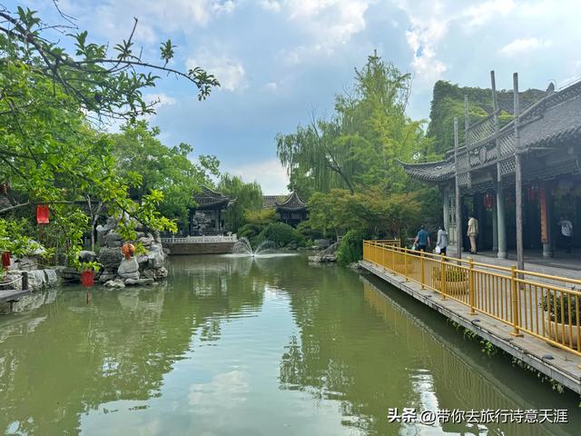 淮安沈坤状元府，人文景观和江南园林融为一体