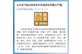 局地可达42℃，山东天气“热得离谱”！高温预警持续，青岛未来几天……图片