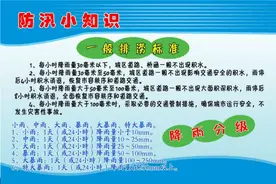 防汛小知识图片