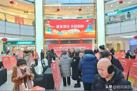 哈尔滨市残联举办就业援助月残疾人专项招聘会图片