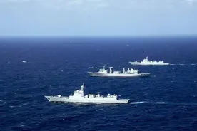 解放军兵分三路穿插日本，或与山东舰汇合，把美日菲全敲打一遍？图片