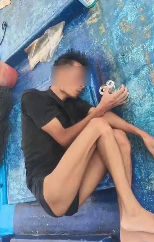 男子乘皮划艇海上漂流6天被救起，救人者：他6天没吃饭，靠雨水撑下来