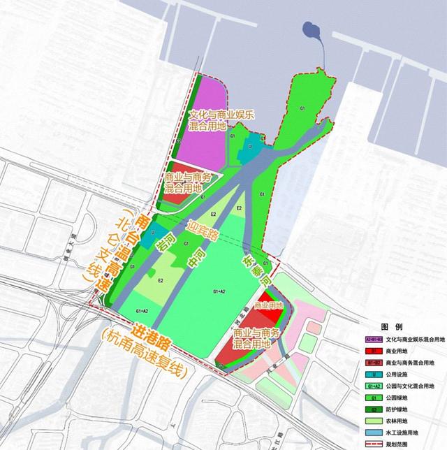 未来登山看港…宁波这个三河汇海处将建一个世界级滨海公园！