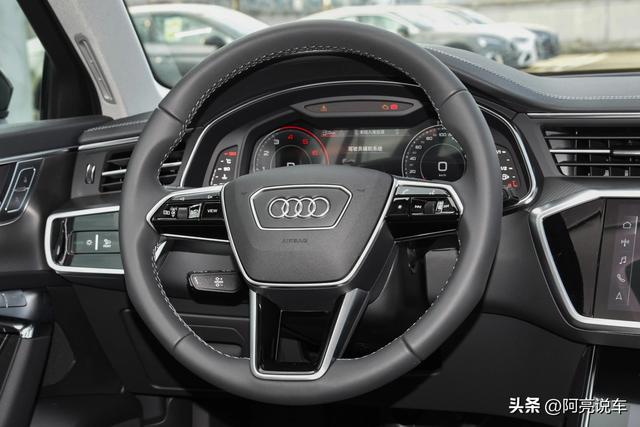 全新一代奥迪A6L变年轻了！数字大灯+黑化套件，2.0T轻混是主力