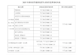 湖南7月10日起，可查询高考录取状态！查询通道→图片