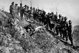 德械师谢幕之战，打得日军十分狼狈，四千日军战死，军官切腹自尽图片