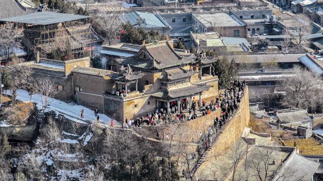 山西吕梁高清大图，一座宁静的城市