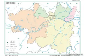 湖南湘潭市2区1县2市概况图片