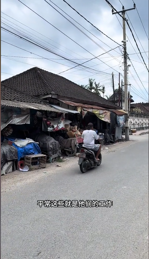 血亏！中国小伙攒钱去巴厘岛，路是烂的 遍地垃圾，还得吃“狗粮”