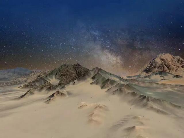 幽静大漠