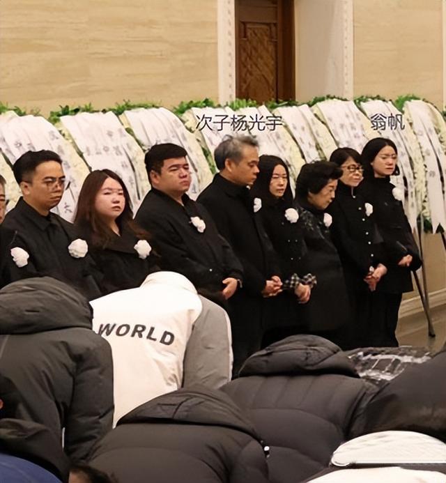 杨光宇赴八宝山送别父亲杨振宁！父亲走了，他仍会把翁帆当亲人