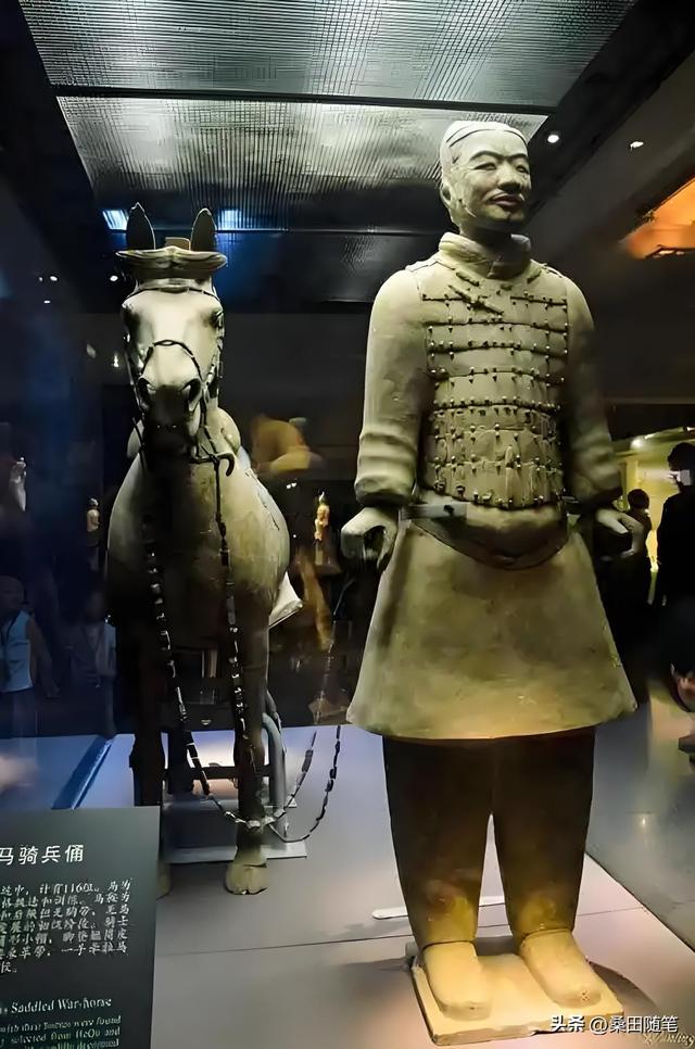西安的秦始皇兵马俑