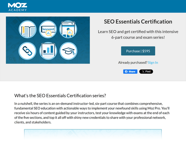 9门真正教授SEO和AI搜索的课程(免费+付费)