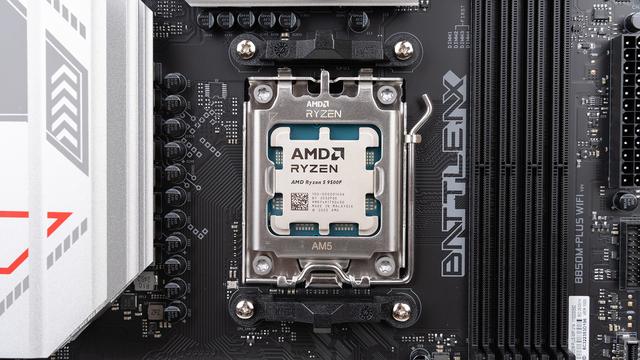 PBO 2+6400C28提升17%！锐龙5 9500F+七彩虹B850M黑刃首发超频