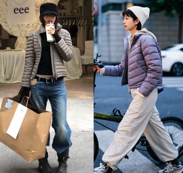 面包羽绒服不兴了！2025年冬天流行“排骨羽绒服”，潮人都在跟风