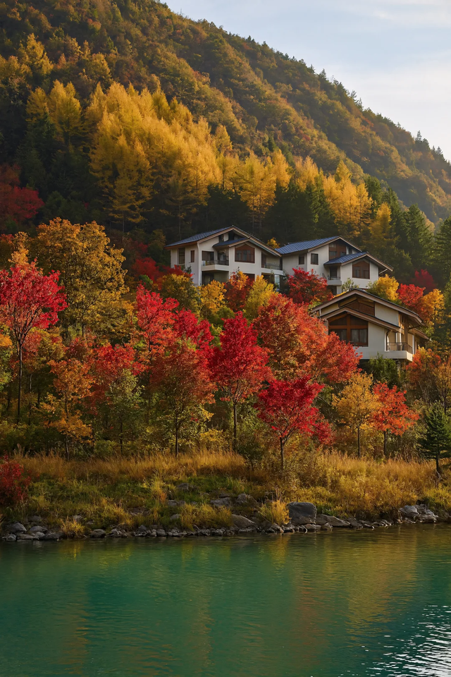 成都周边一日往返，6个小众不废腿的彩林秘境，0门票！