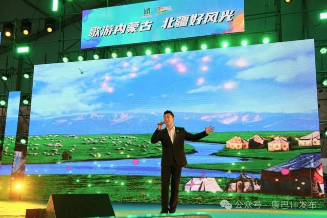 康巴什与东胜的浪漫暮色邂逅