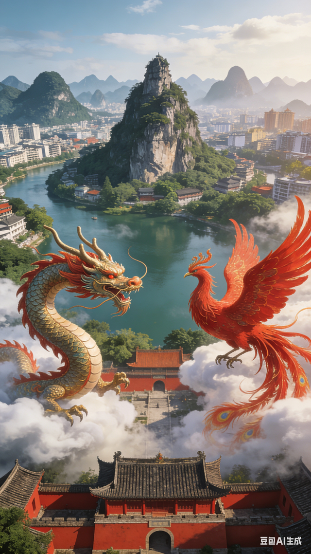 无双道龙赵小荣游记《 一笔祥龙行天下 》（一五一）独秀峰-王城