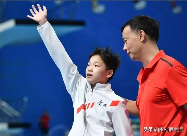 全红婵最新动态，全力备战十五全运会中，恩师何威仪亲自训练婵宝