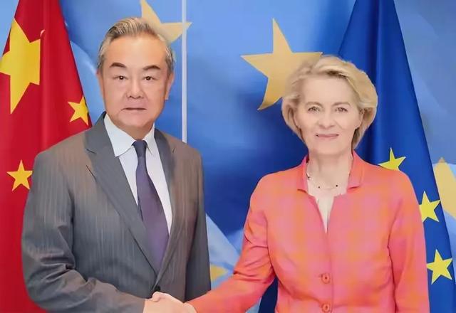 特朗普宣布下调关税后,欧盟向中国靠拢,冯德莱恩对华态度变了
