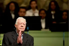 堪称医学“奇迹”，在世最年长的前美国总统迎来100岁生日图片