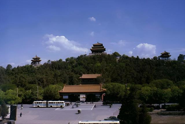 80年代，航拍视角下的北京城，太壮观了！