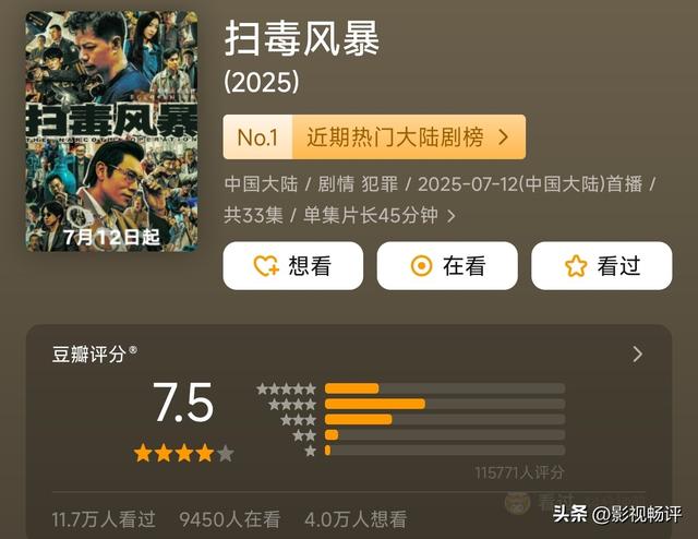 24集缉毒剧《围猎》首播，看完4集，我想说：这回可别翻车了