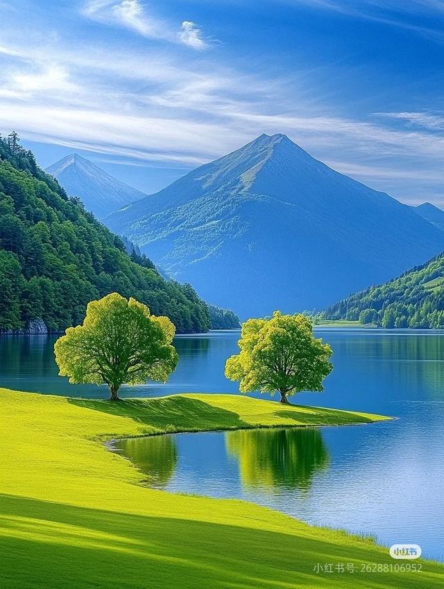 青山绿水风光旖旎