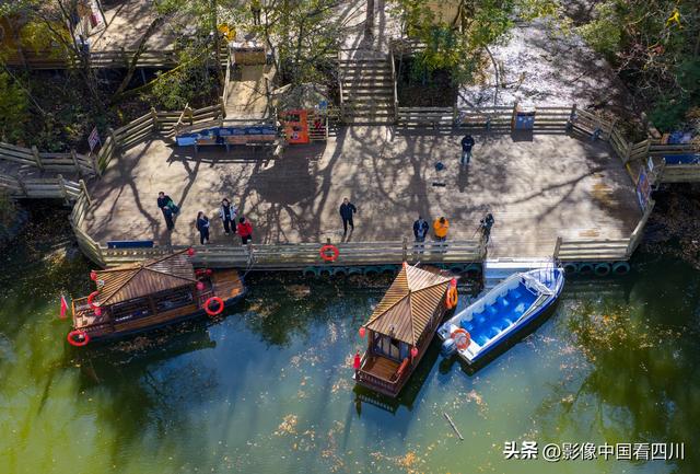 四川九寨沟：甲勿池金秋好风光