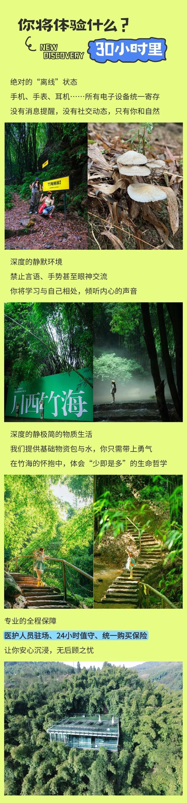 10000元奖金 | 逃离数字囚笼，在川西竹海开启30小时心灵回归计划 ！