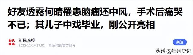 好友相继缅怀拼凑出，何晴生命最后时光：拮据、变样、舍不下儿子