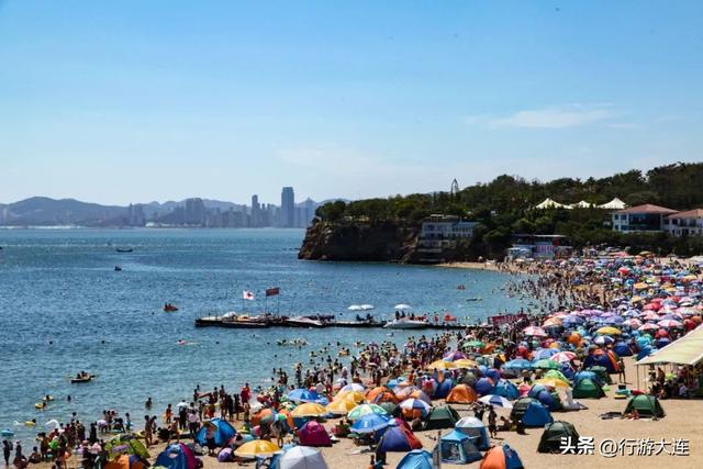 想避暑就奔海边！大连洗海澡地图来了~