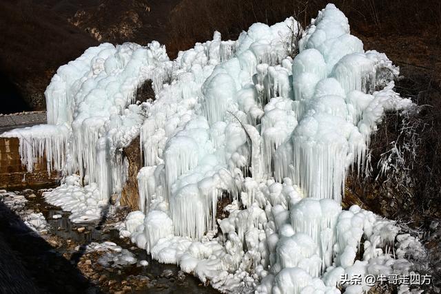 虎峪冰瀑：山谷里的冬日秘境、现实版的冰雪奇缘
