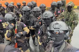 全套中械！柬埔寨特种部队的神秘冲锋枪是什么型号？图片