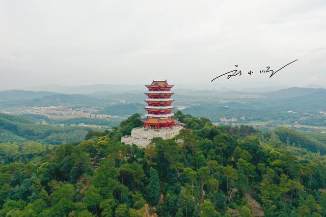 广东韶关的著名地标，竟然形似武汉“黄鹤楼”？