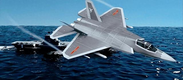 歼-35还是有点小？国产航母突破12万吨指日可待，歼-36能上舰么？