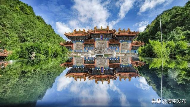 【多彩“双节” 畅游麦积】麦积区净土寺：净土松涛漫秋色 静谧禅境迎客来