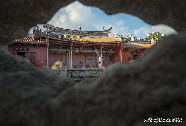 红墙藏古韵，鳌鱼萌出圈，揭阳学宫免费逛出惊喜感