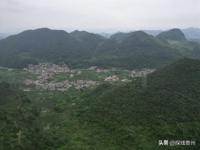 环城贵阳花溪苗王坡越野大环线之青岩段达夯翁拢“冈仁波齐”风景