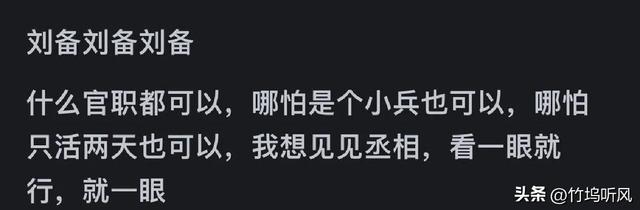 如果回到三国，让你任选一人来辅佐，你会选谁？评论区要笑死人了