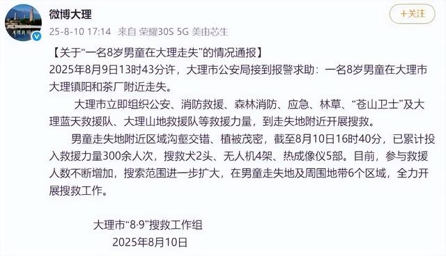 大理苍山走丢男孩夏令营机构发声，住宿的民宿发声，透露更多内幕
