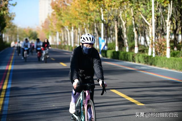 信都区总工会：七里河绿道上的骑行狂欢